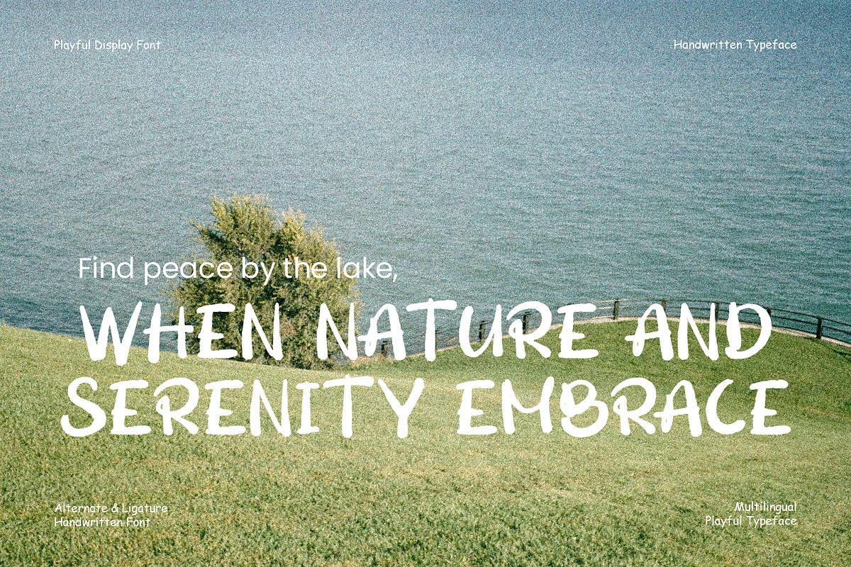 Bunny Carroty - Playful Handwritten, a Handwritten Font by Inviline.co (Photo 17 of 17)