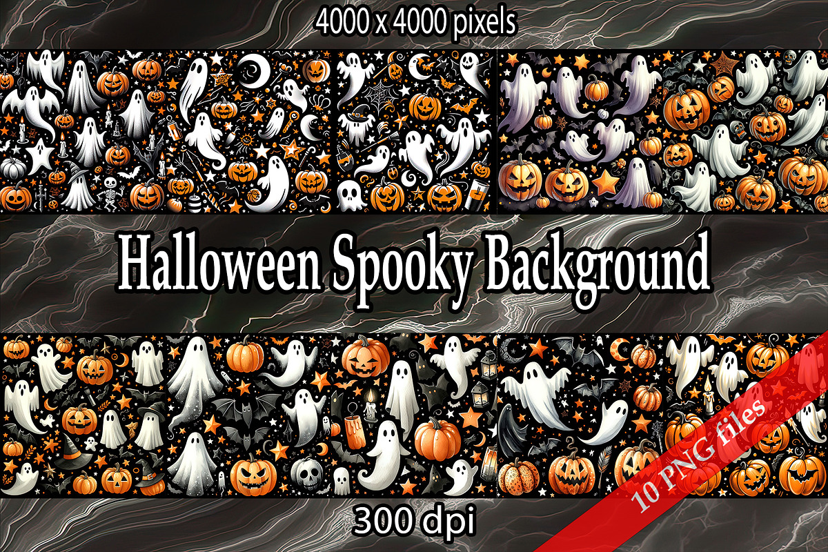 Halloween Spooky Background, a Background Graphic by LamanAzalea