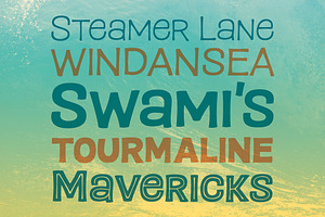 Paradise Point Surf Tiki Font