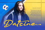 Static Kingston Bold Brush Font, a Script Font by stylishtype.co (Thumbnail 4 of 20)