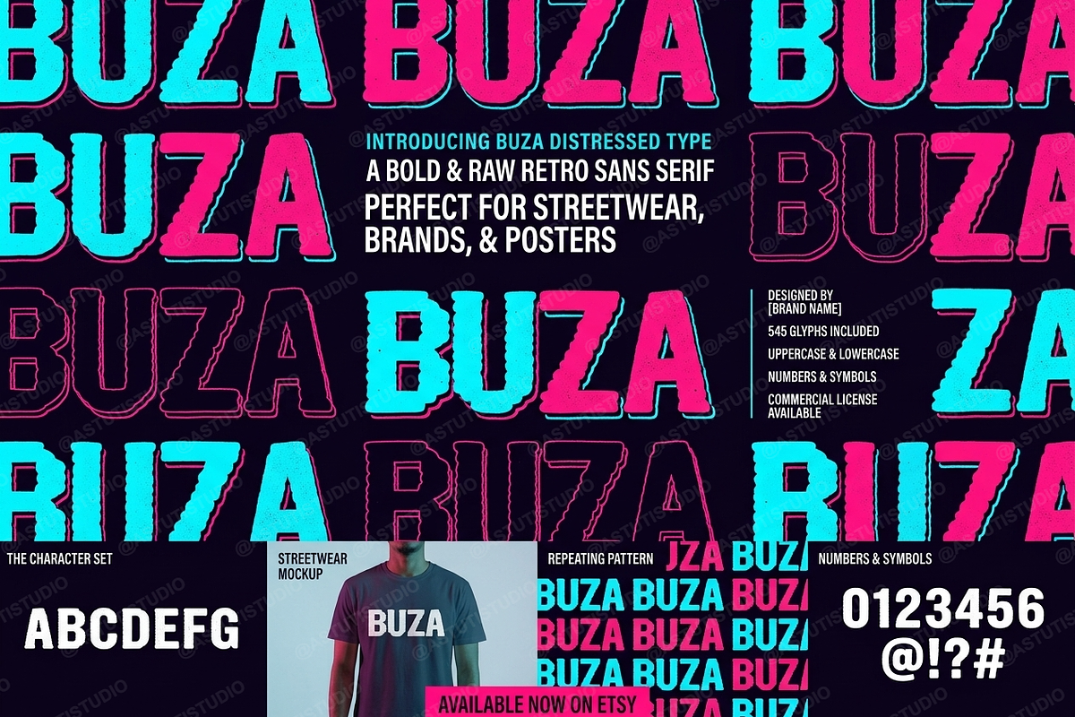 Buza | Elegant & Sophisticated Serif, a Serif Font by Astuti Studio (Photo 12 of 25)