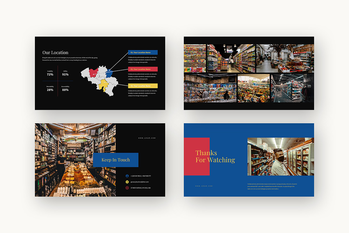 Uhar : Grocery Store Google Slides, a Presentation Template by Punkl Camp (Photo 16 of 16)