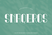 Snaqeros - Font, a Serif Font by artchiles_design (Thumbnail 1 of 7)