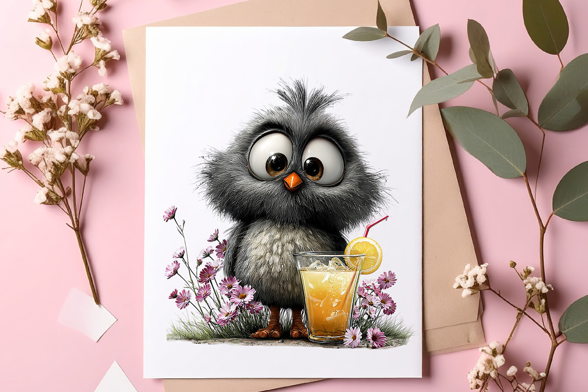 Whimsical Spring Animals Clipart, a Transportation Illustration by SinaCreation (Photo 6 of 7)