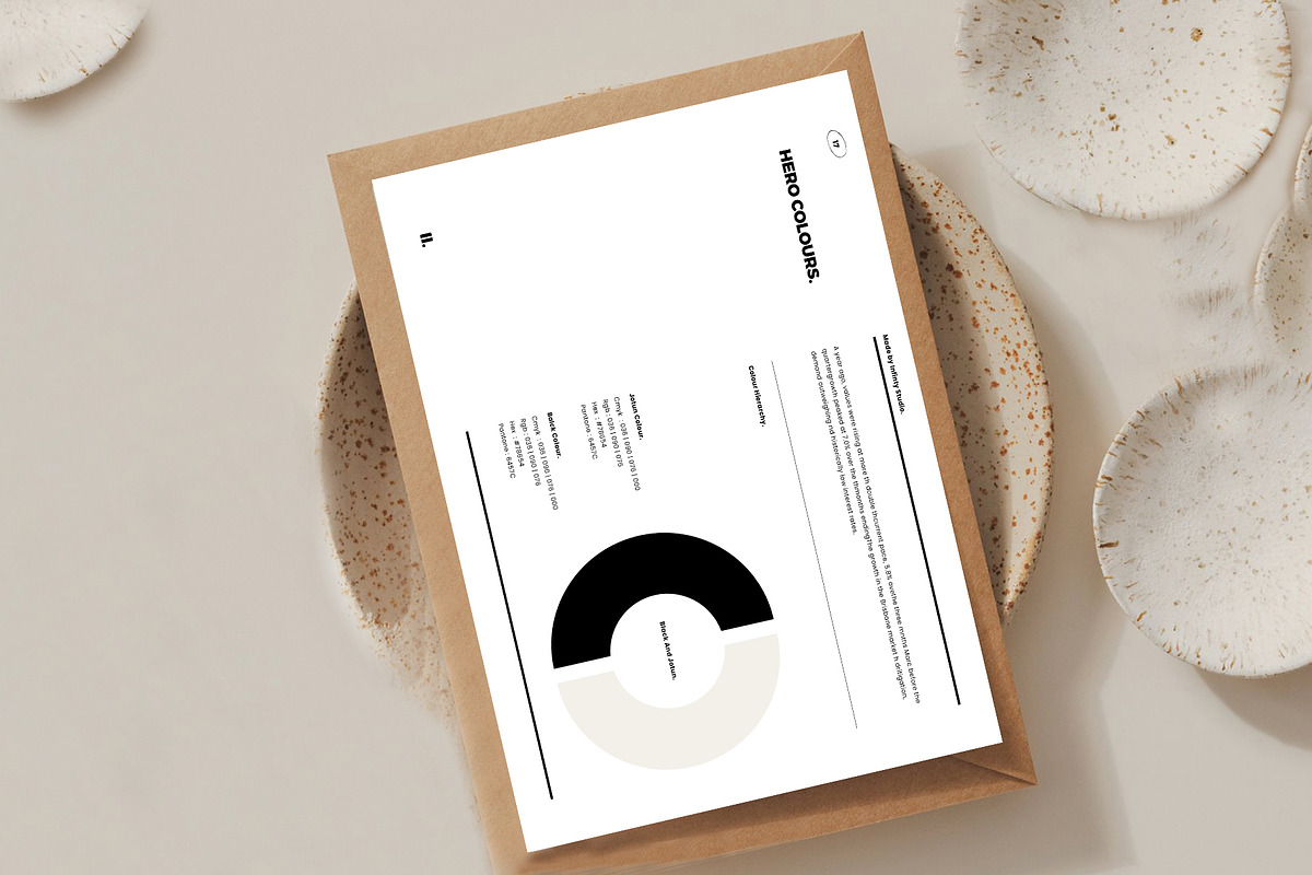 Brand Guideline, a Brochure Template by Occy Design (Photo 4 of 11)