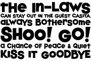 Houseguest, a Font by Pink Broccoli (Thumbnail 2 of 3)