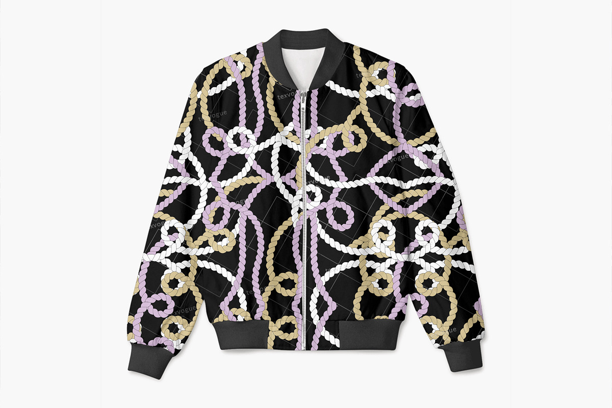 Rope Chain - Seamless Patterns, a Pattern Graphic by texvogue (Photo 7 of 13)