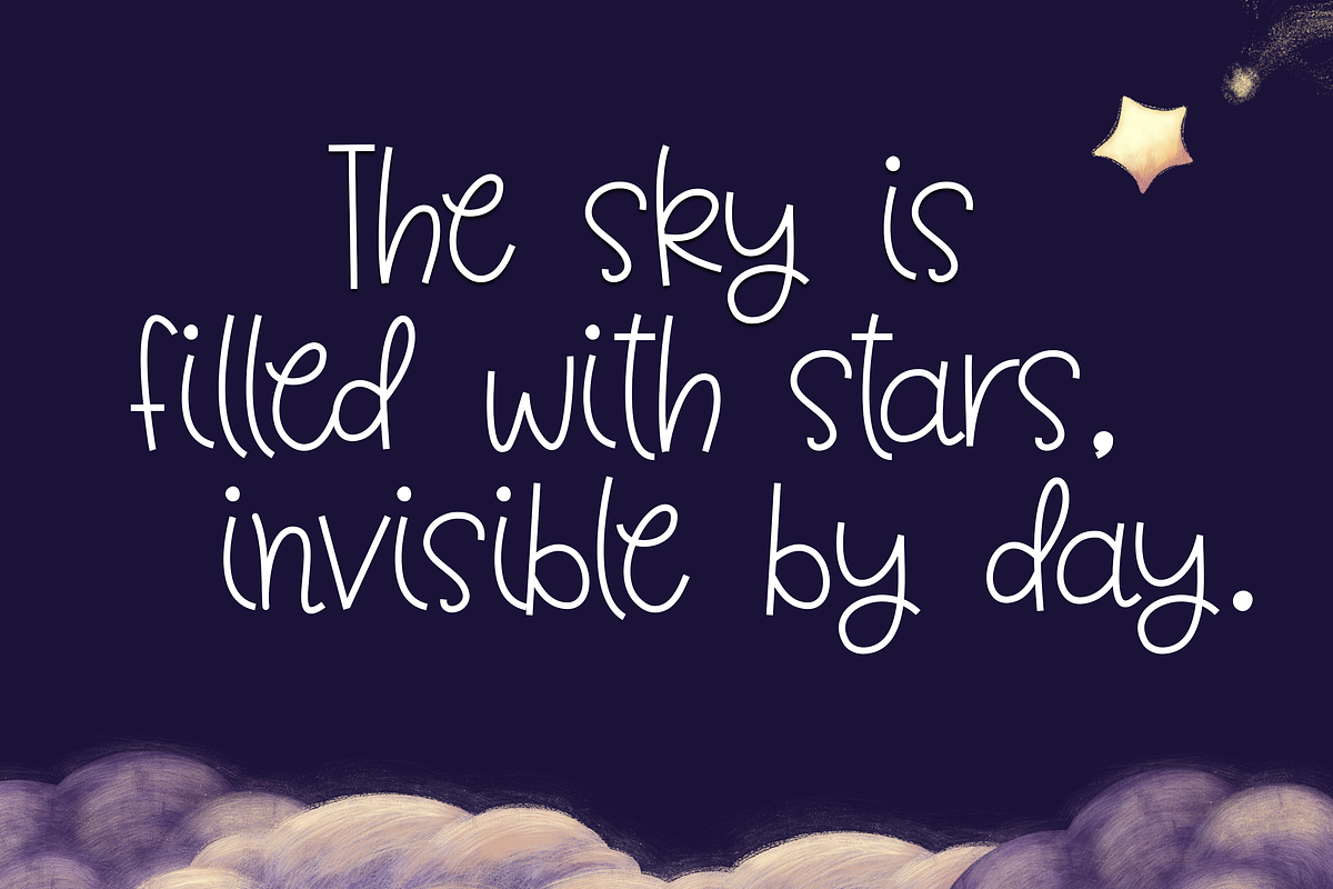 Fairytale - Cute Handwritten Font preview 2