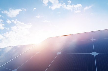 Solar photovoltaic panels., a Technology Photo by Photocreo Michal Bednarek