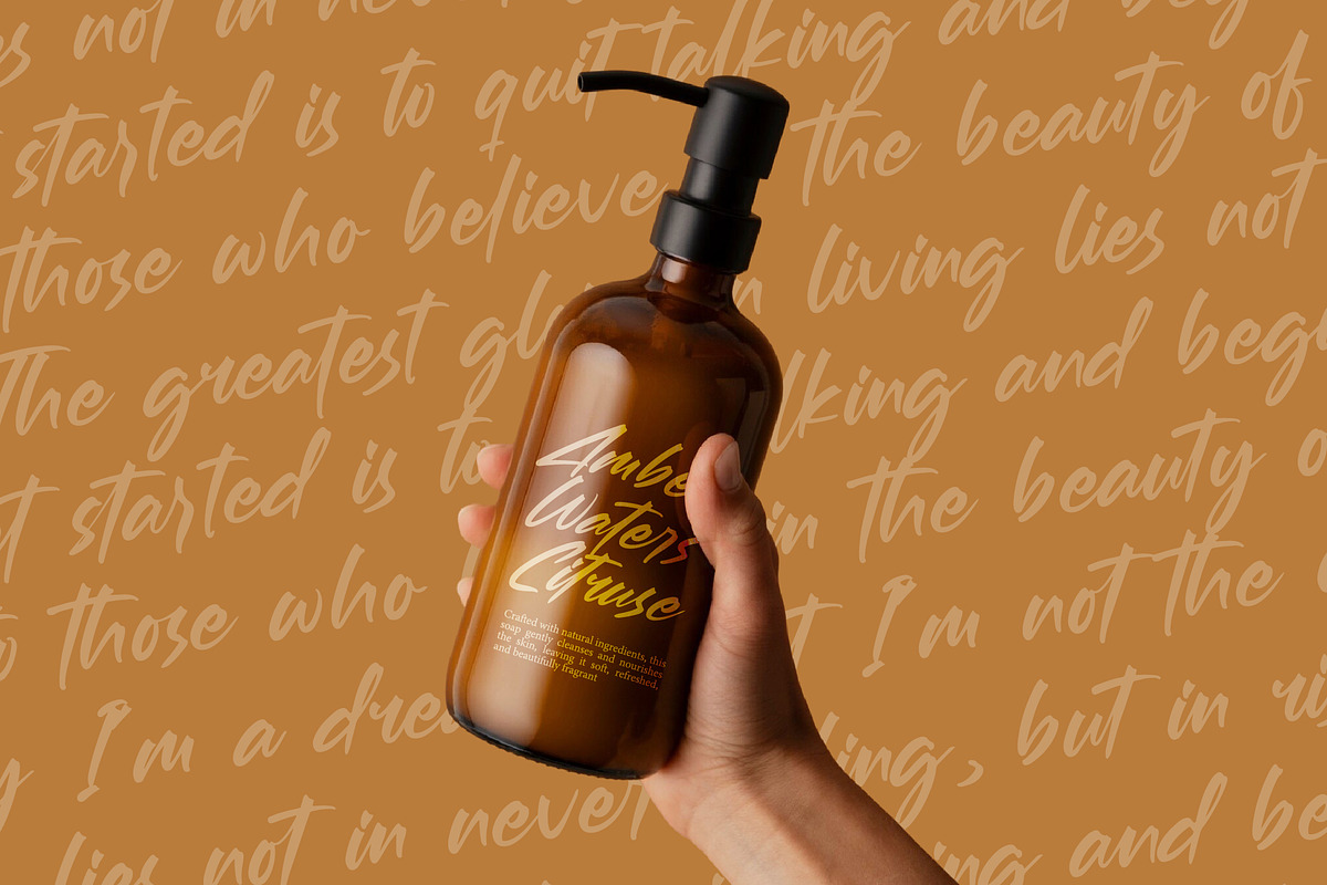 Ratlesa Skottalle Bold Handwritten, a Script Font by Letterena Studios Script (Photo 8 of 20)