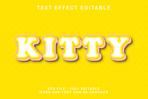 Text Effect Kitty