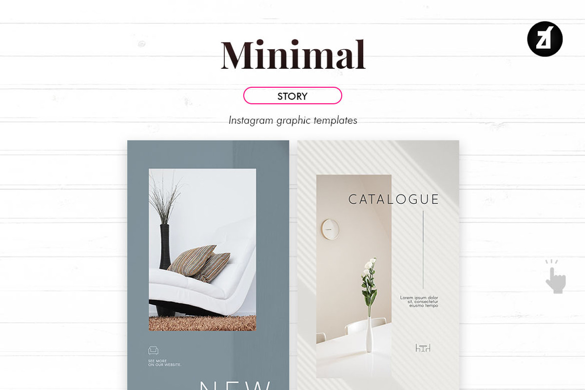 Minimal social media graphic, a Social Media Template by Chanut is industries (Photo 6 of 11)