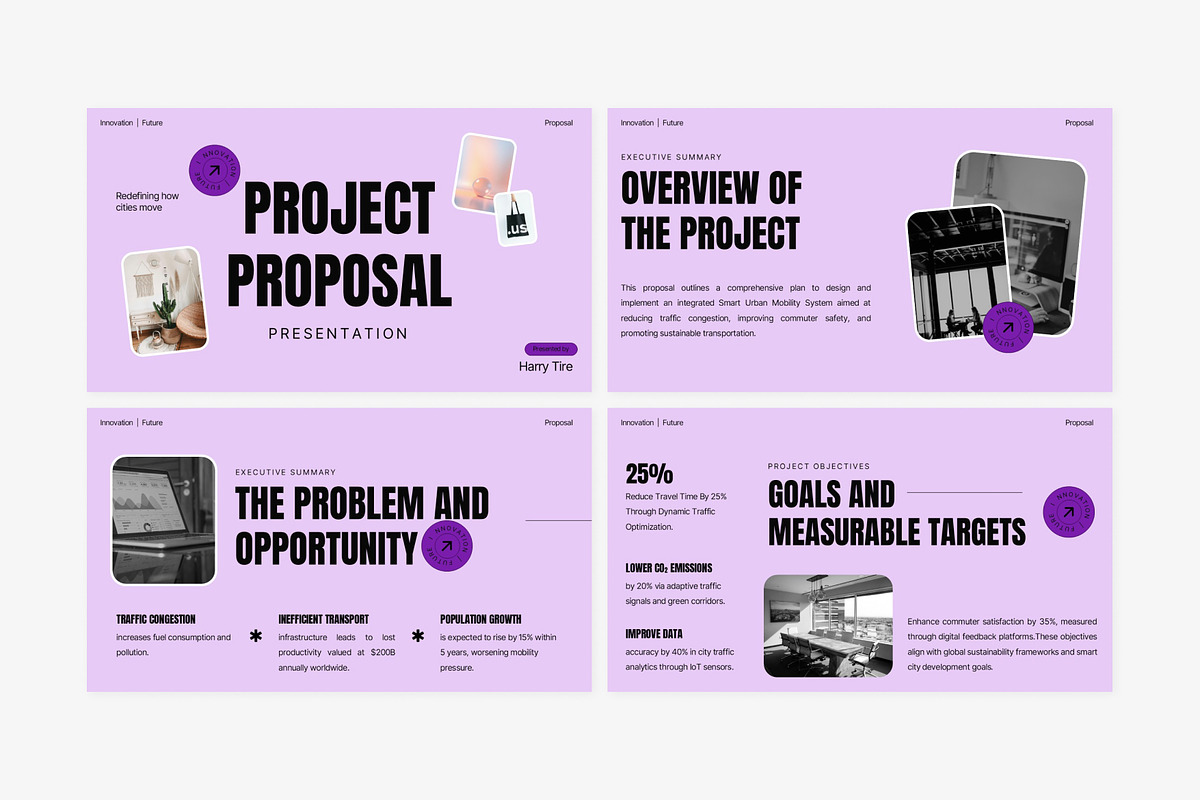 Project Proposal Powerpoint Template, a Presentation Template by Eklip Studio (Photo 4 of 6)