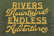Anglers Harbor Vintage Font Duo, a Script Font by Letterhend Studio (Thumbnail 7 of 14)