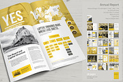 Annual Report, a Brochure Template by MrTemplater (Thumbnail 2 of 4)