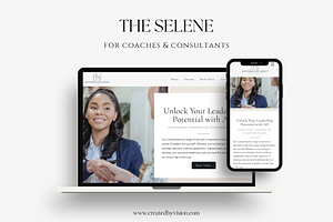 WIX Website Template for Coaches, a Wix Template by CreatedbyVision LLC