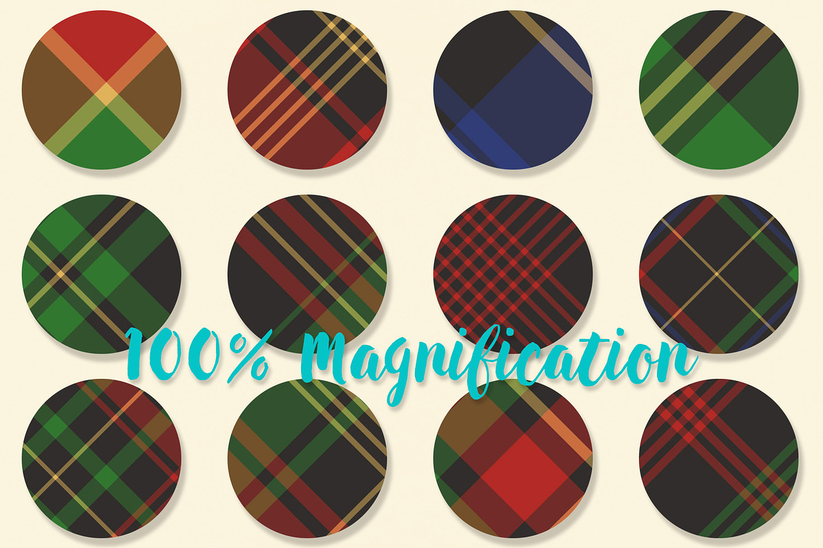 Christmas Plaid - Seamless Diagonal, a Pattern Graphic by Northern Whimsy Design (Photo 3 of 3)