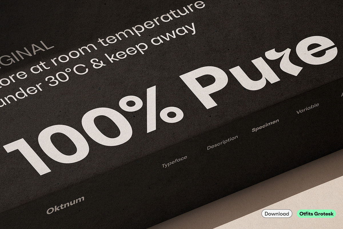 Otfits Grotesk Display, a Sans Serif Font by Oktnum Type Foundry (Photo 11 of 17)