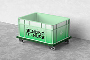 Plastic Crates Mockup, a Product Mockup by Neermana (Thumbnail 7 of 7)