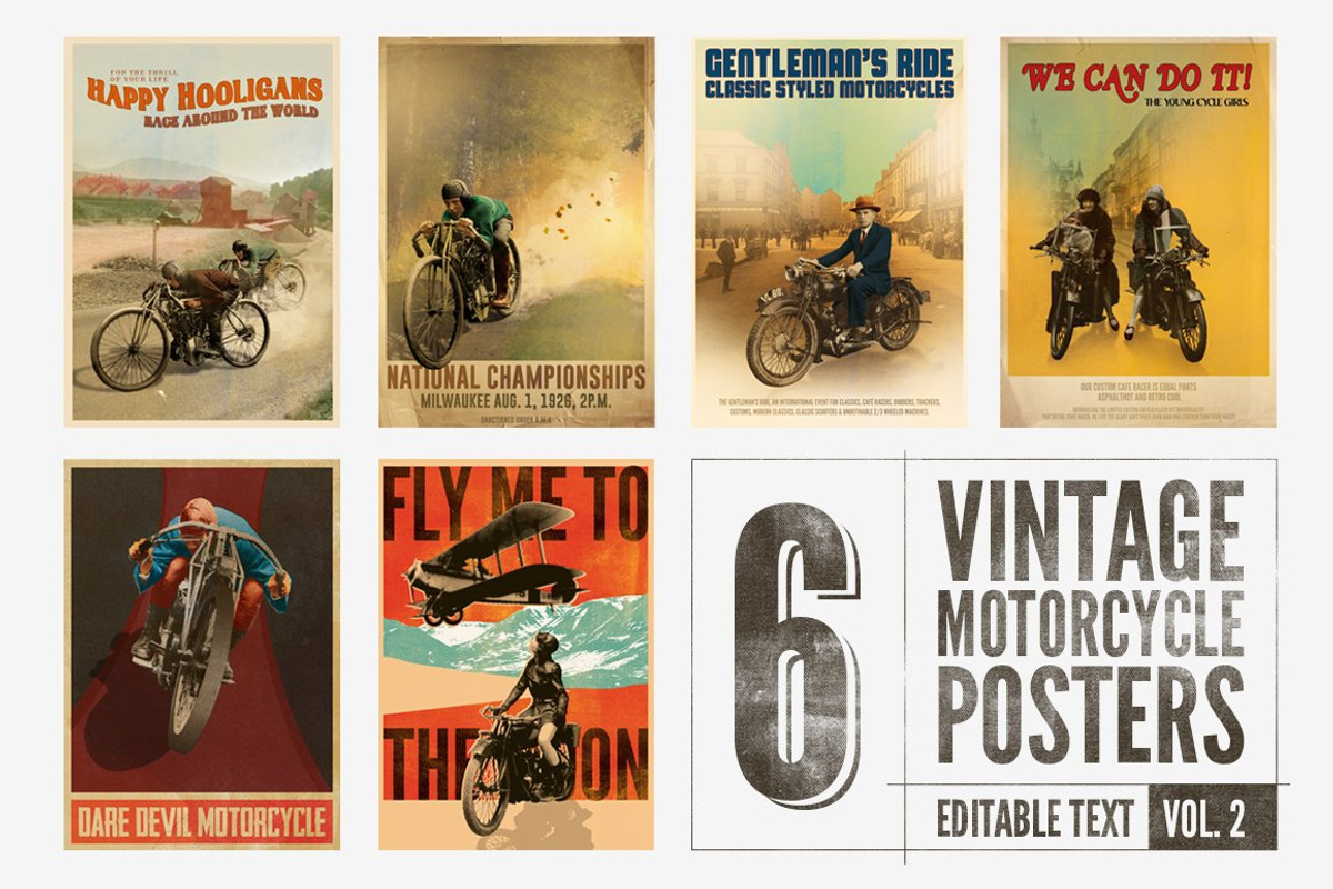 6 posters with editable text, an Illustration by Liviu (Photo 1 of 5)