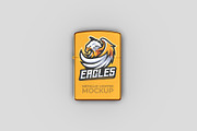 Metallic Lighter Mockup - 8 views, a Merchandise Mockup by Illusiongraphic (Thumbnail 7 of 21)