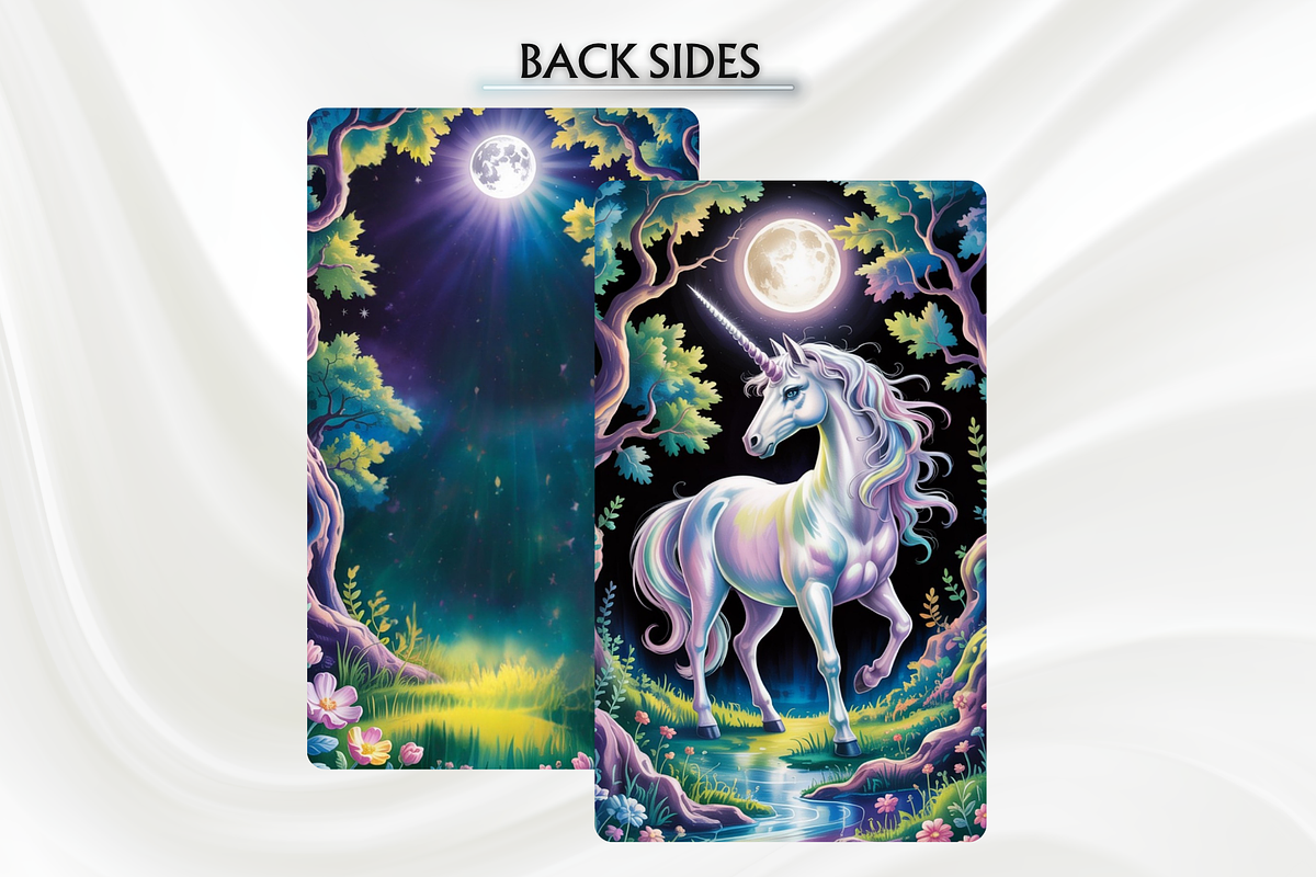 Unicorn Tarot Cards Deck, an Object Illustration by Mugio (Photo 3 of 6)