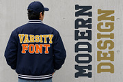 Varsity, a Slab Serif Font by Fourteen Letter (Thumbnail 4 of 6)