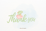 Watercolor Dinosaurs Clipart PNG, an Animal Illustration by RimzStudio (Thumbnail 3 of 3)