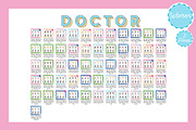 Doctor w/ Mask | Vector Bundle, an Education Illustration by Lauren Lesley Studio (Thumbnail 5 of 6)