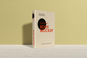 Hardcover Book Mockup