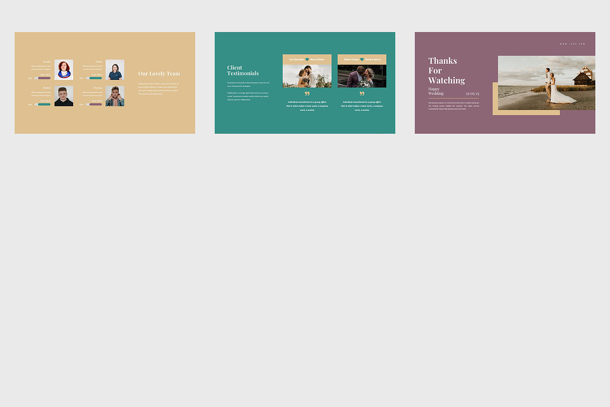 Jura : Bridal Planner Google Slides, a Presentation Template by Punkl Camp (Photo 5 of 9)