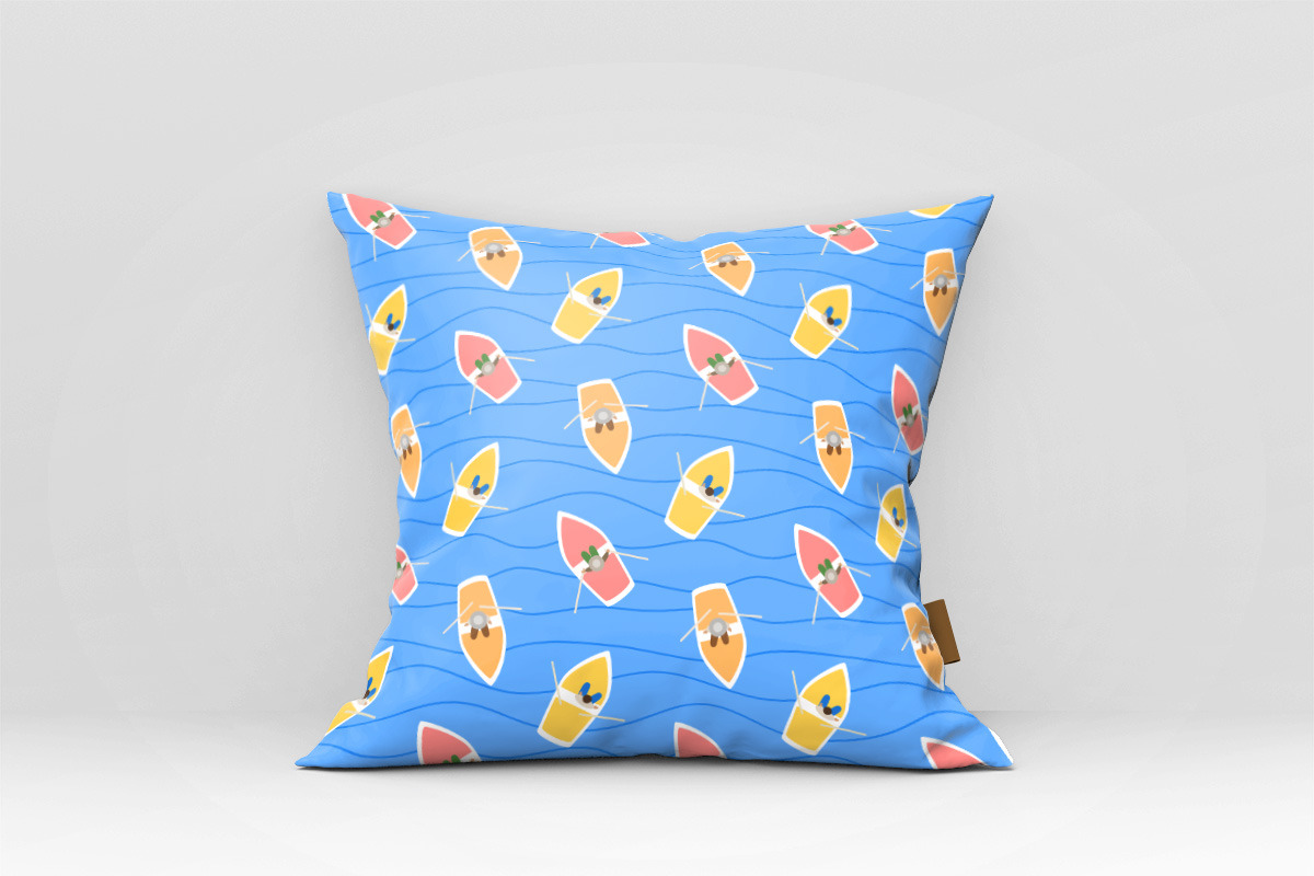 On The Lake | Vector Patterns Set, a Pattern Graphic by Kotulska (Photo 11 of 11)