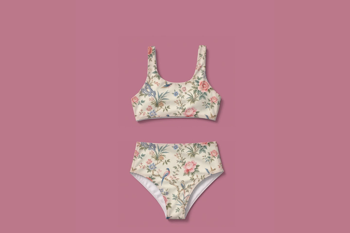 Chinoiserie Botanical Pattern, a Pattern Graphic by elif (Photo 9 of 10)