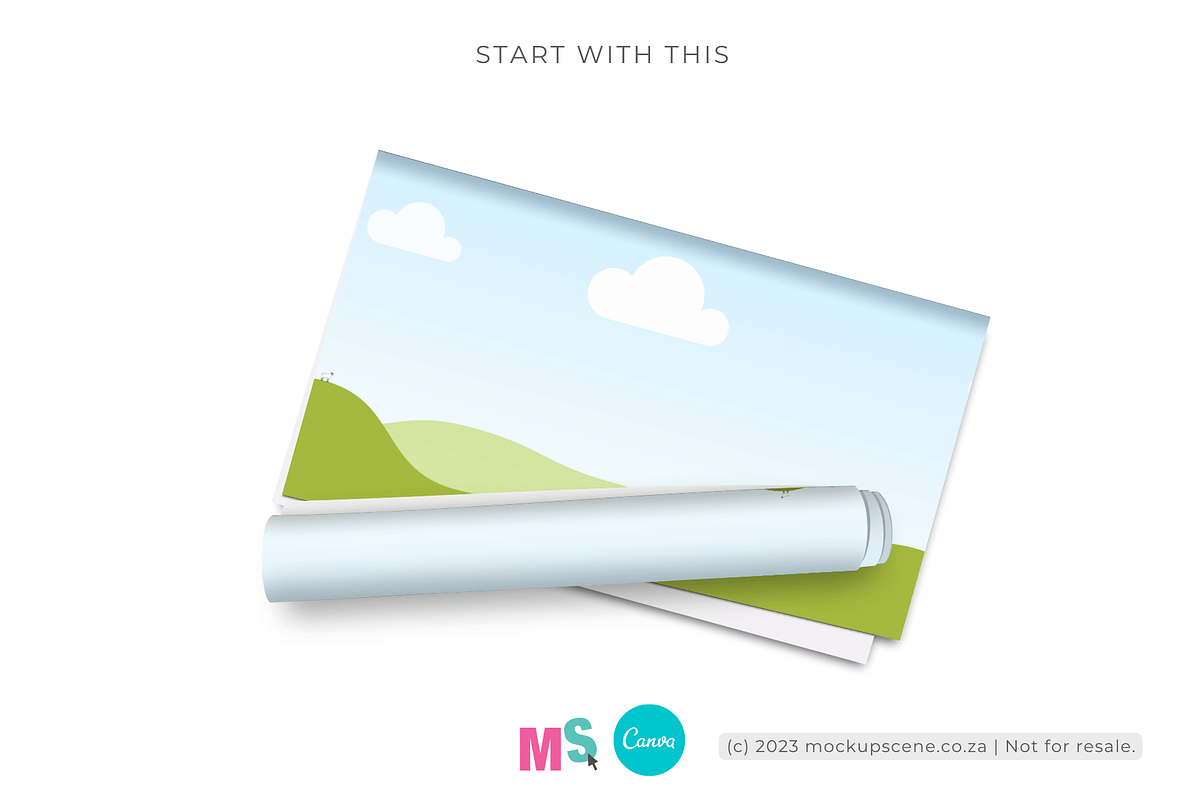 Gift Wrap Mockup Set for Canva, a Mockup by Mockup Scene (Photo 9 of 20)