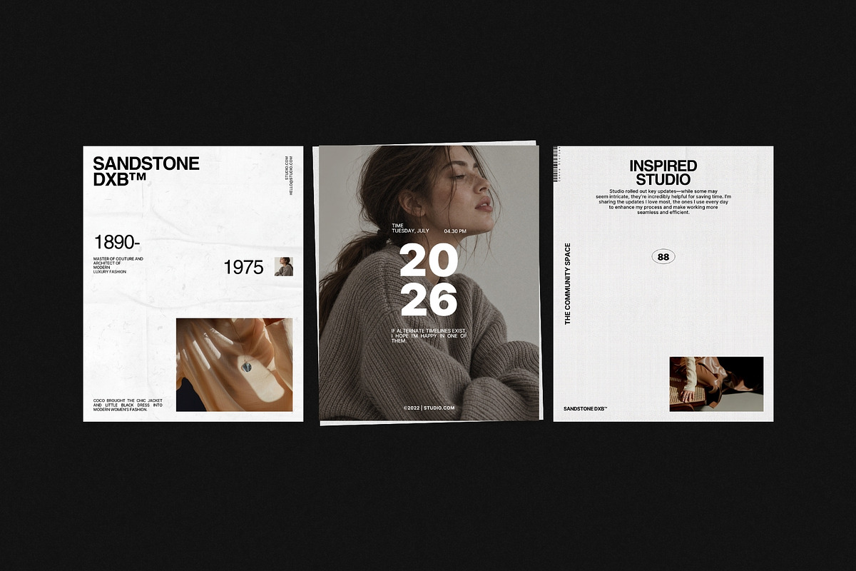 OREN | Social Media Kit Bundle, a Social Media Template by Prapti Design (Photo 5 of 10)