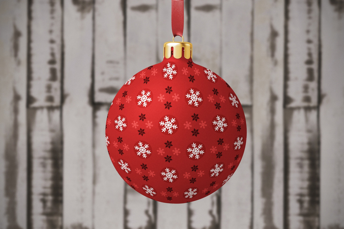 Christmas Ball Mock-Up, a Packaging Mockup by MassDream (Photo 2 of 10)