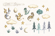 Little Dragons, an Animal Illustration by Flora+Bear (Thumbnail 2 of 5)