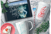 True Love Hand Lettering Set, a Decorative Illustration by Fluffy Unicorn (Thumbnail 4 of 8)