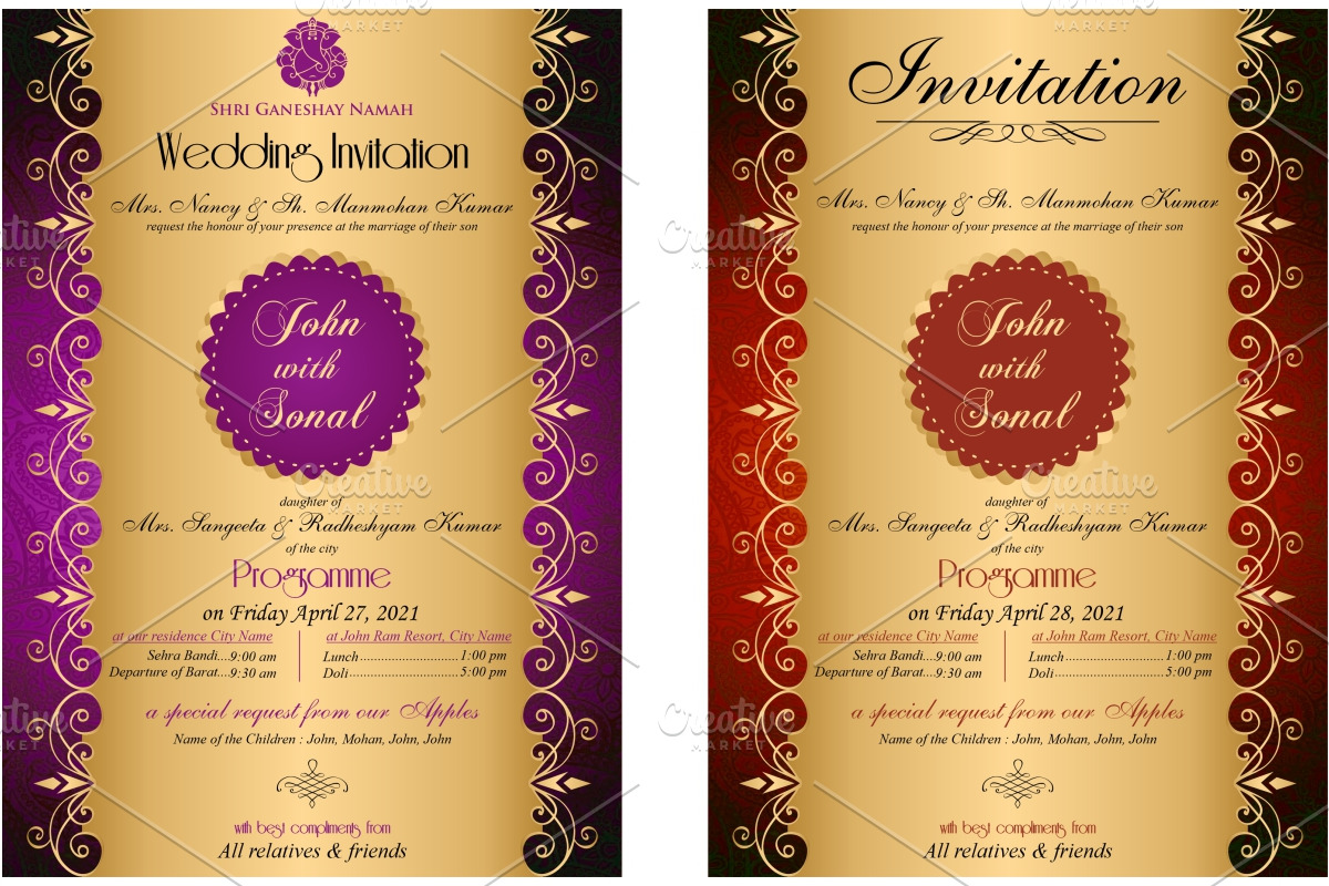 Invitation Card, an Invitation Template by Designs Basket (Photo 3 of 7)