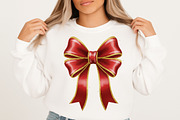 Glitter Coquette Bow Mama PNG, an Illustration by Libby Wishes (Thumbnail 6 of 8)