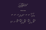 Syahrita Beautiful Romantic Font, a Script Font by Formatika Studio (Thumbnail 2 of 6)