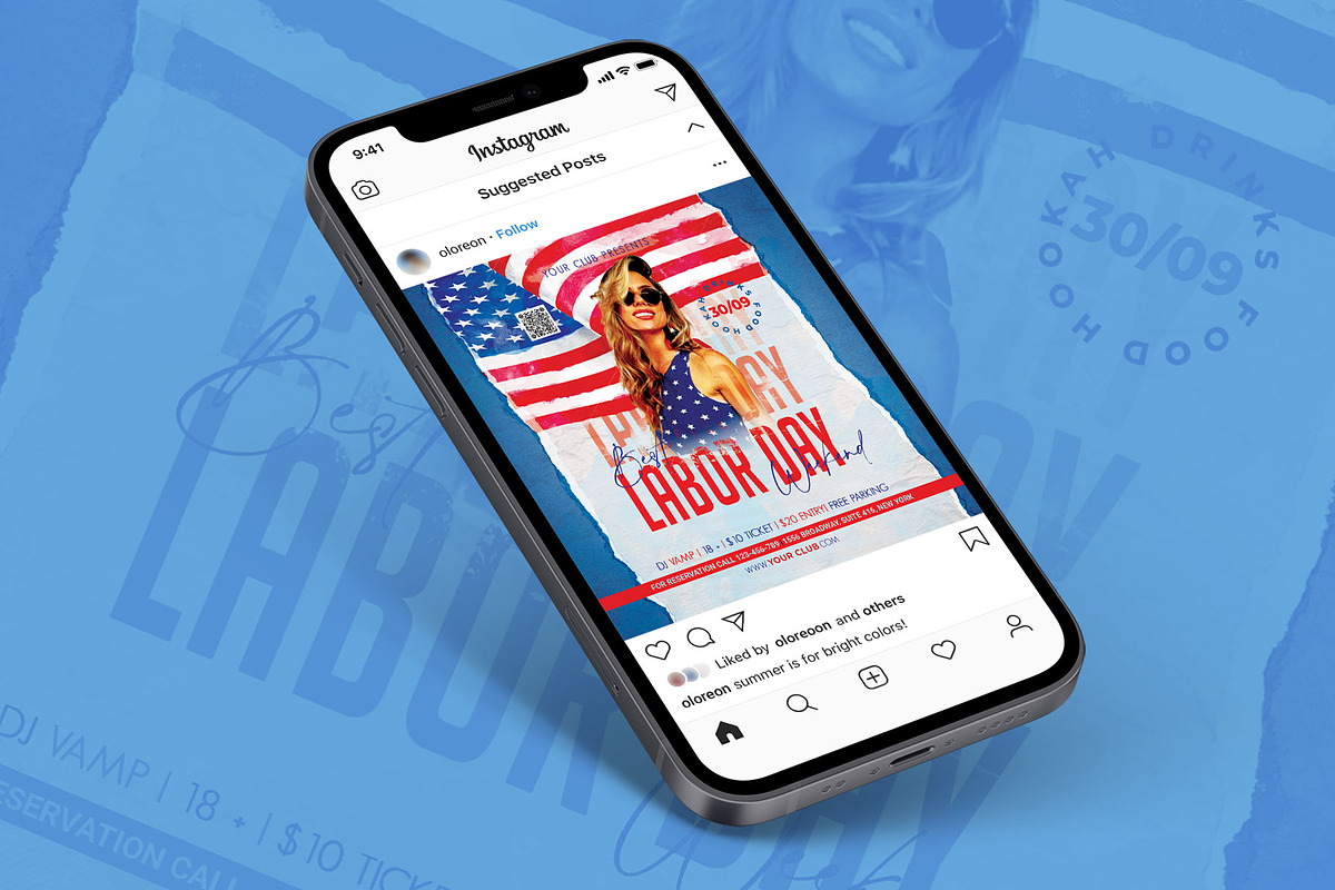 Labor Day Flyer, a Flyer Template by Artolus (Photo 2 of 2)