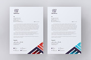 Letterhead Ms Word Google Docs Pages, a Stationery Template by Tbunny (Thumbnail 3 of 5)