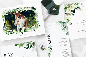 Set for a wedding, an Invitation Template by Karma