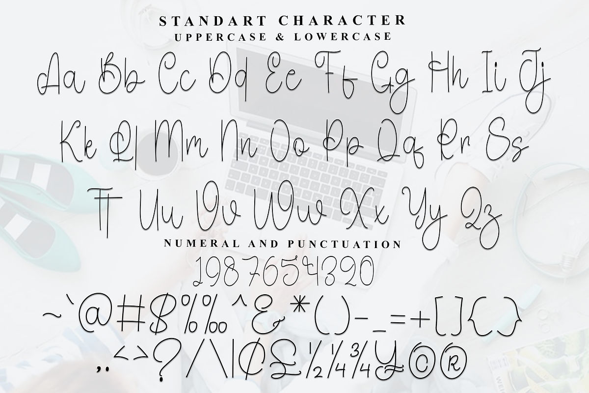 School Autography, a Handwritten Font by InermediaSTUDIO (Photo 4 of 8)