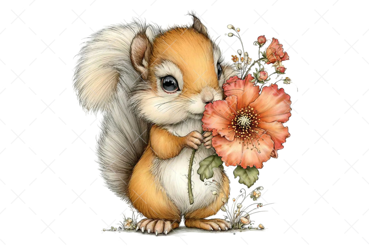Whimsical Woodland Summer Animals, an Illustration by Craft Nest (Photo 10 of 12)