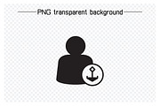 User Avatar Icons Set, an Icon by Designfour (Thumbnail 5 of 7)