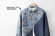 Men's long sleeve shirt Mockup, a Shirt Mockup by Andrea Muller (Thumbnail 2 of 8)