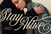 Maynada Wedding Script, a Script Font by Letterhend Studio (Thumbnail 5 of 9)
