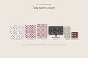 Roses & Florals Seamless Patterns, a Pattern Graphic by The October Creative (Thumbnail 9 of 12)